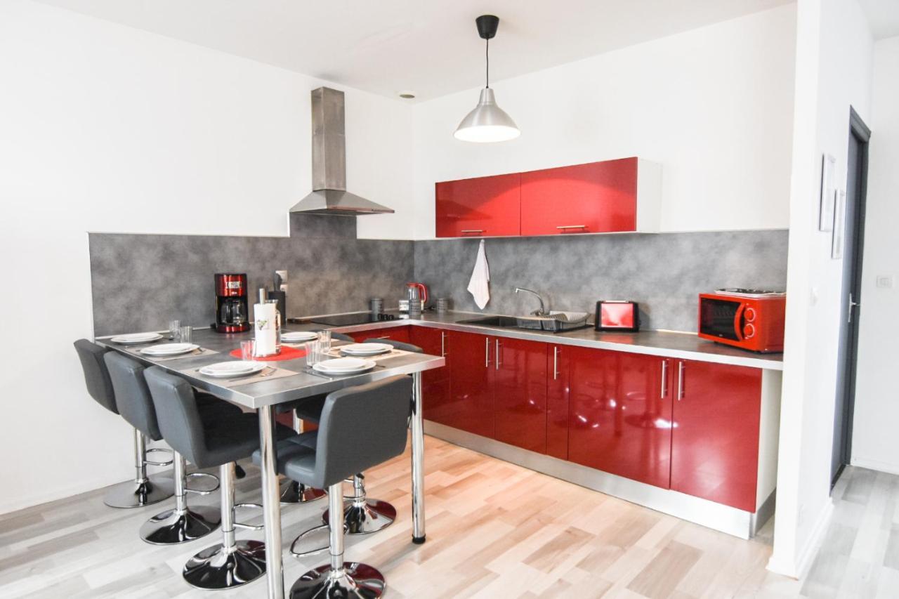 Appartement "Le Terminus " Gare-Cosy-Wifi 6 Personnes Saint-Quentin  Exteriér fotografie